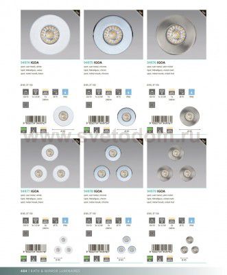 Светильник для ванной комнаты Eglo 94978 IGOA