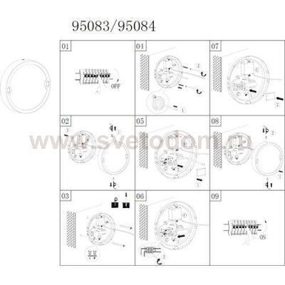 Уличный светодиодный настенно-потолочный светильник Eglo 95083 ALFENA-S