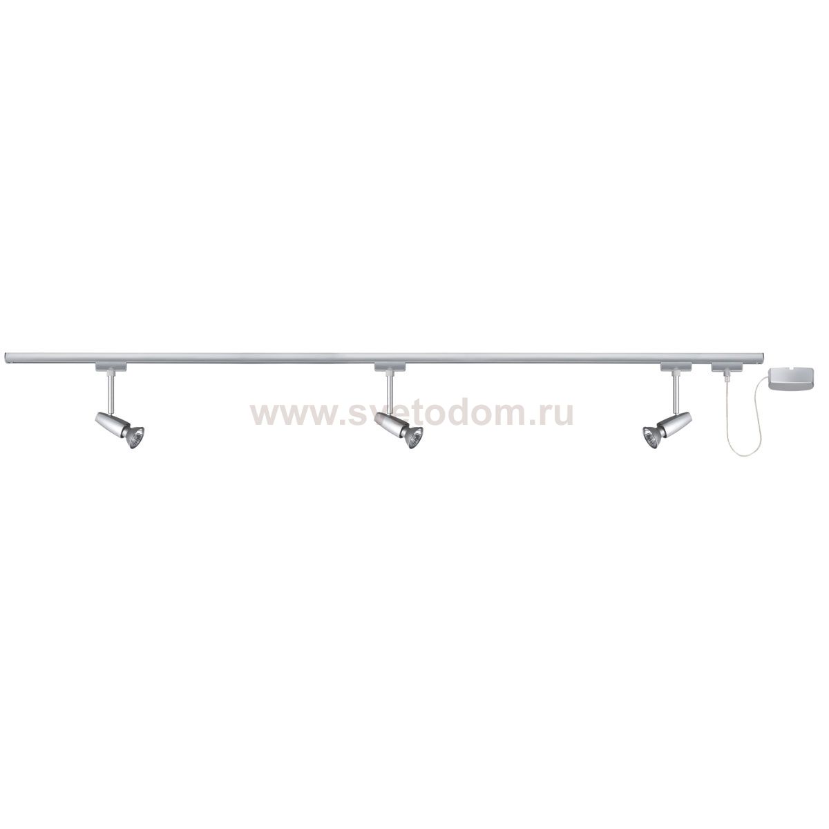 Paulmann 95109 URail System Start-Set  3x50W Chrom matt