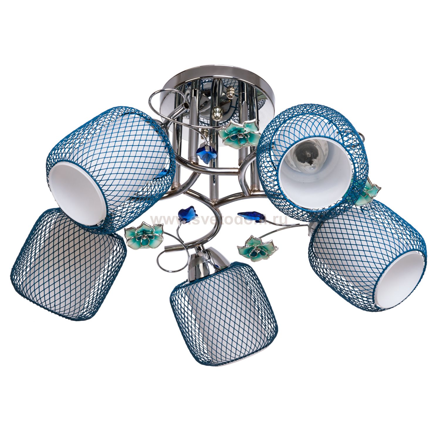 Люстра эконом Экономсвет 9520GM/5