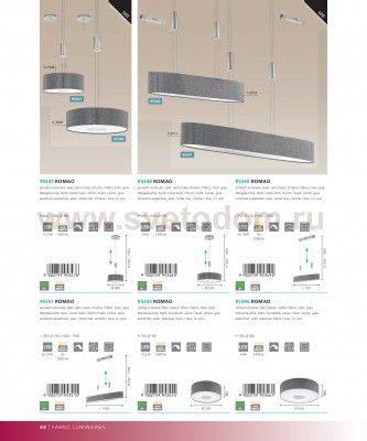 Настенно-потолочный светильник LED Eglo 95346 ROMAO