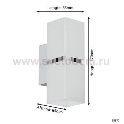 Настенно-потолочный светильник Eglo 95377 PASSA