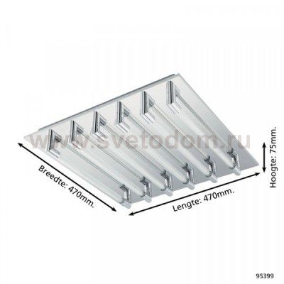 Настенно-потолочный светильник LED Eglo 95399 VELARDE