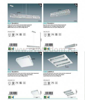 Настенно-потолочный светильник LED Eglo 95489 CARDITO-S