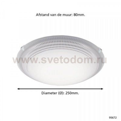 Настенно-потолочный светильник Eglo 95672 MAGITTA 1