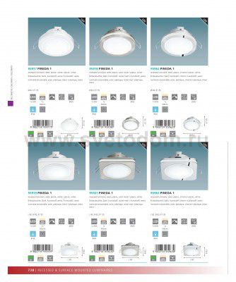 Встраиваемый светильник Eglo 95917 PINEDA 1