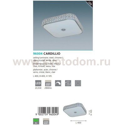 Светильник потолочный Eglo 96004 CARDILLIO