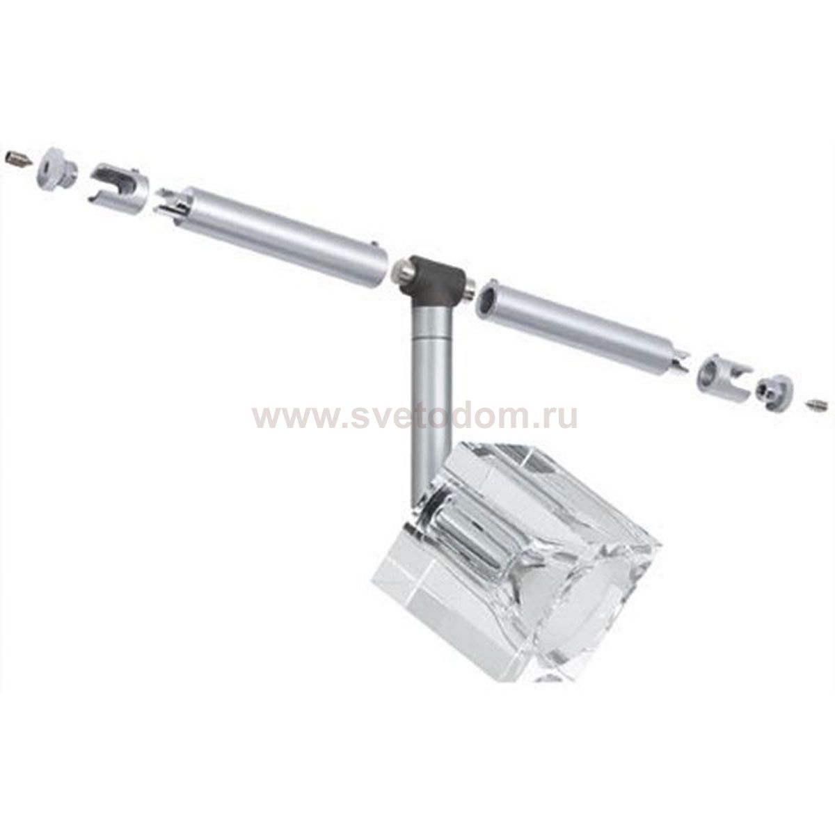 Paulmann 96007 Cветильник для струнной системы Ice Cube 1x35W, GU4 12V хром