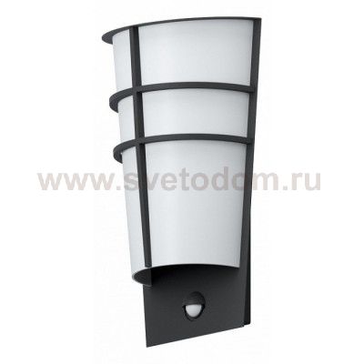 Уличный светодиодный светильник с датчиком движения Eglo 96018 BREGANZO 1