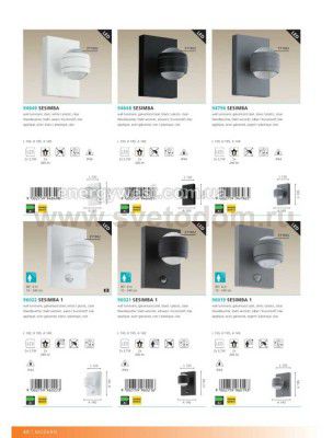 Уличный светодиодный светильник настенный Eglo 96022 SESIMBA 1