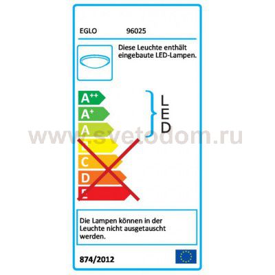 Настенно-потолочный светильник Eglo 96025 CAPASSO 1