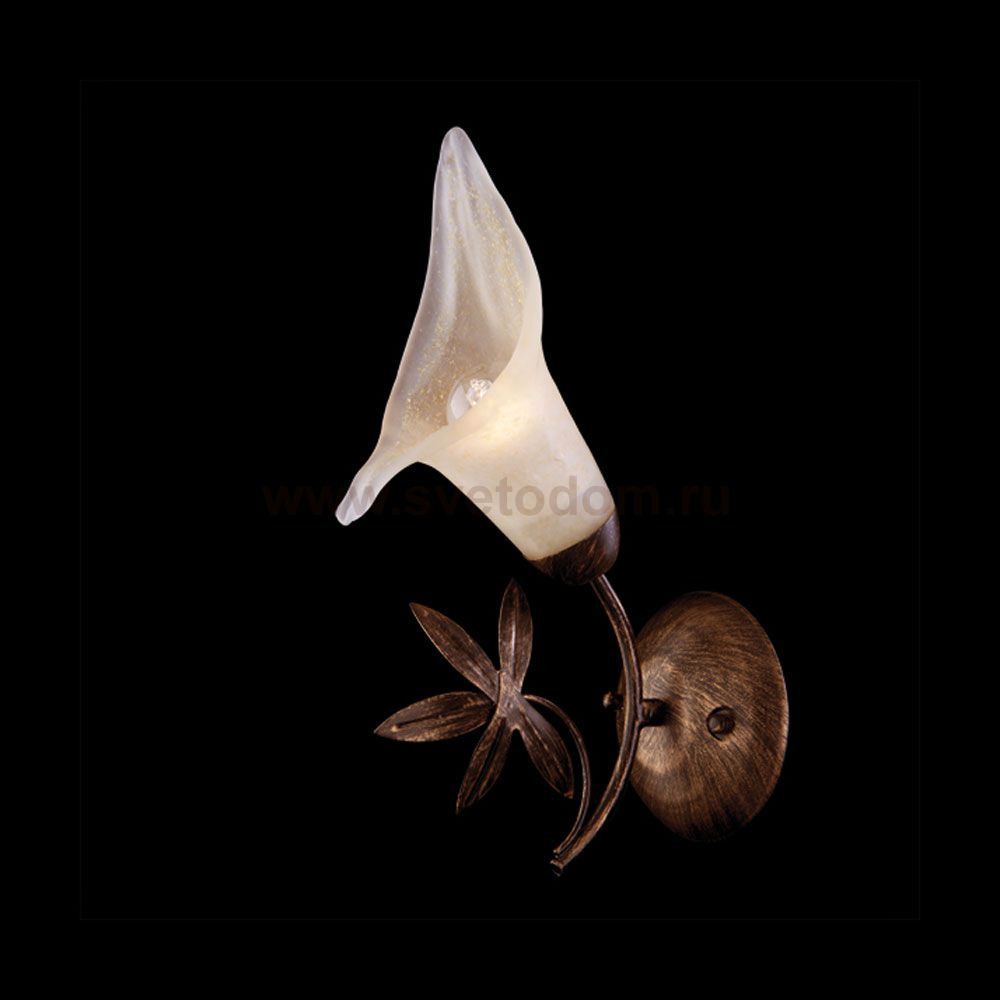 Светильник Eurosvet 9606/1 черный с золотом