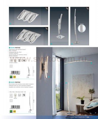 Настенно-потолочный светильник LED Eglo 96095 PERTINI