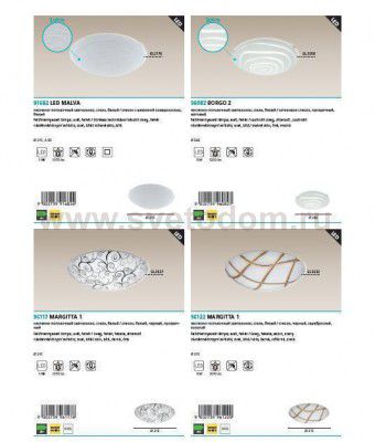 Настенно-потолочный светильник Eglo 96117 MARGITTA 1