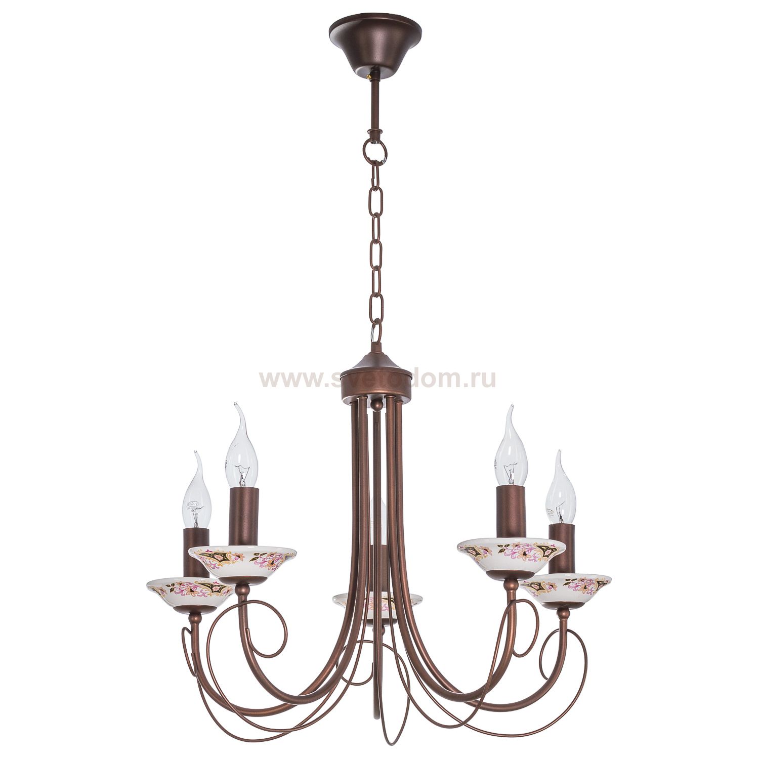 Люстра классическая Экономсвет 96211/5PAINTING