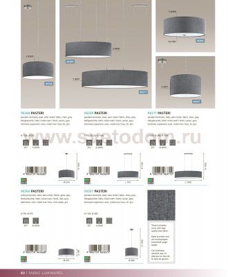 Потолочный светильник Eglo 96366 PASTERI