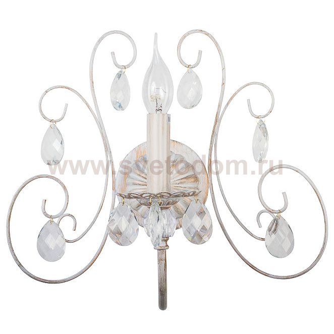 Светильник ЭкономСвет 96397/1wIVORY+WT+GD+PAIN