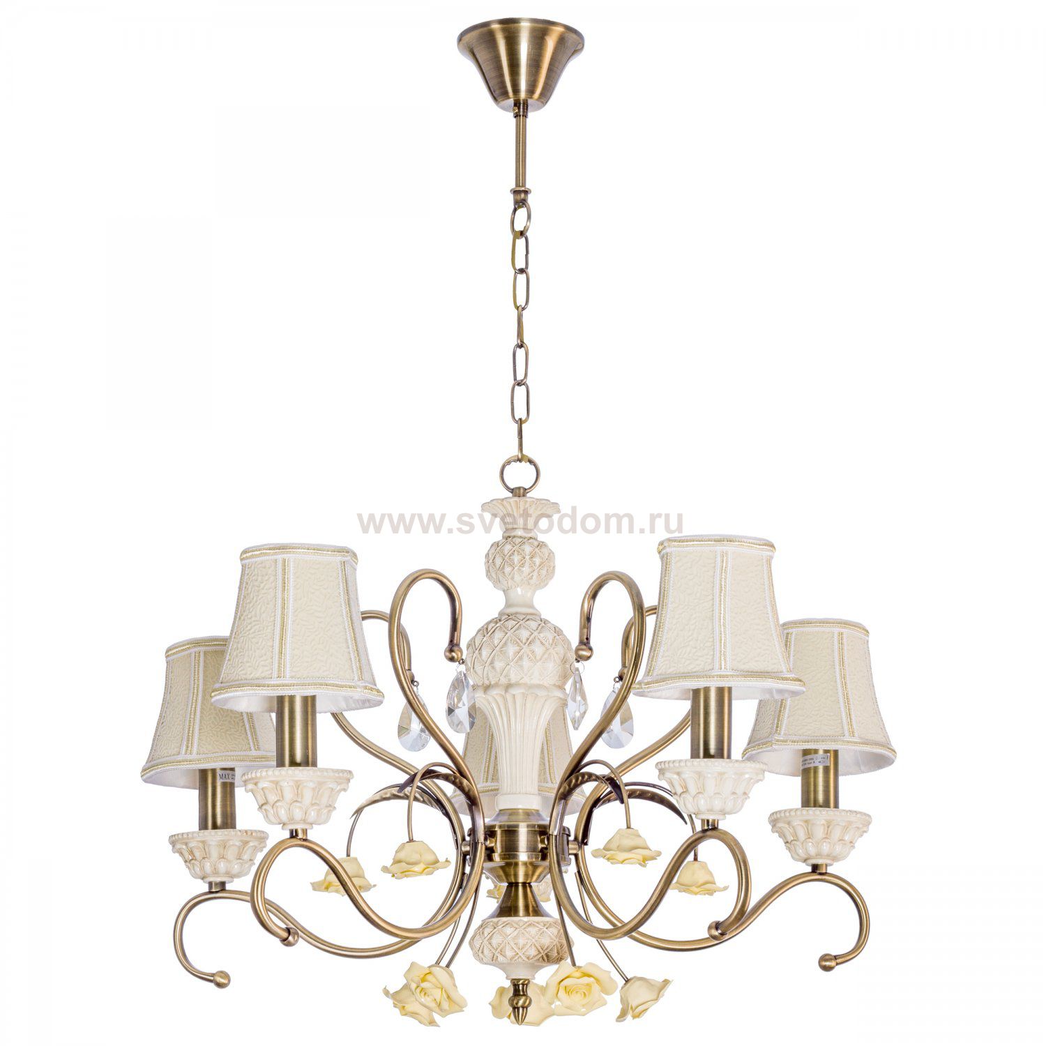 Люстра классическая Экономсвет 96412A/5AB PAINTING