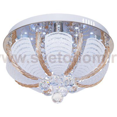 Светильник ЭкономСвет 9646/5CR RC WTLED