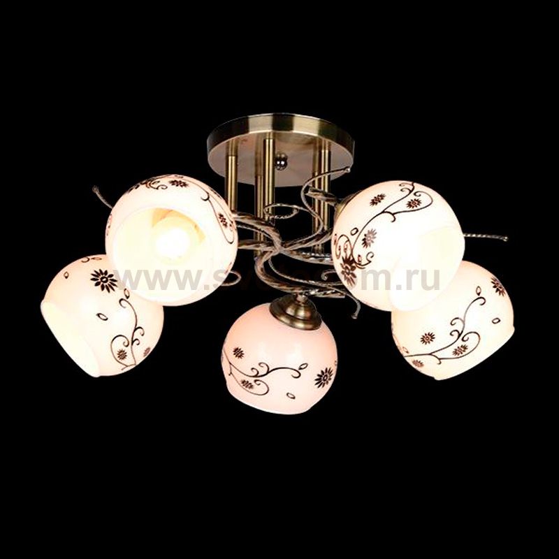 Светильник Eurosvet 9647/5 античная бронза