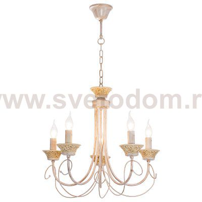 Люстра классическая Экономсвет 96548A/5WT+PAINTING