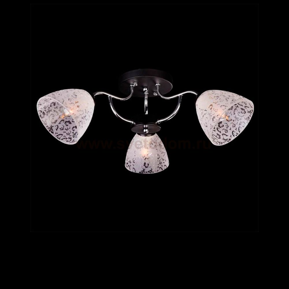 Светильник Eurosvet 9658/3 хром/венге