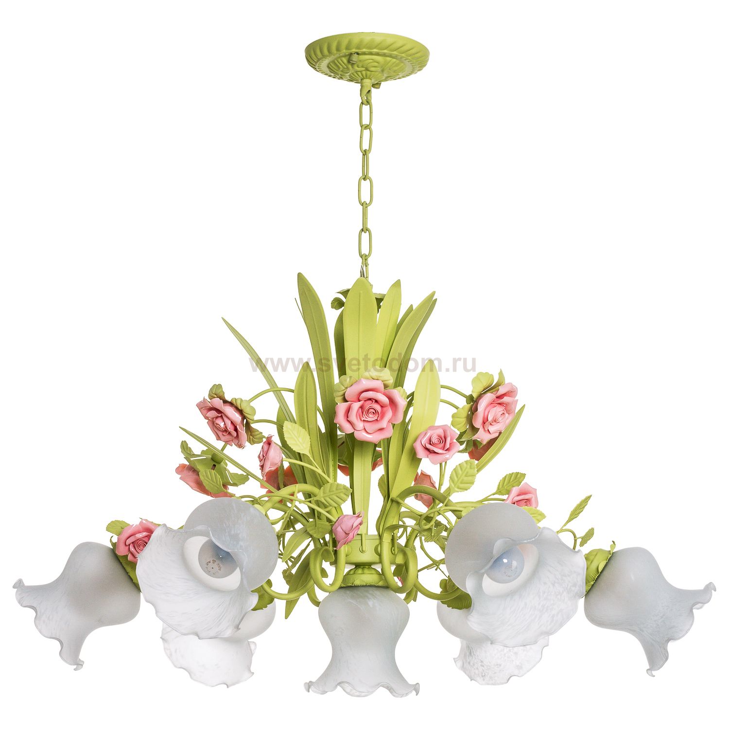 Люстра классическая Экономсвет 96681/6+1 Painting