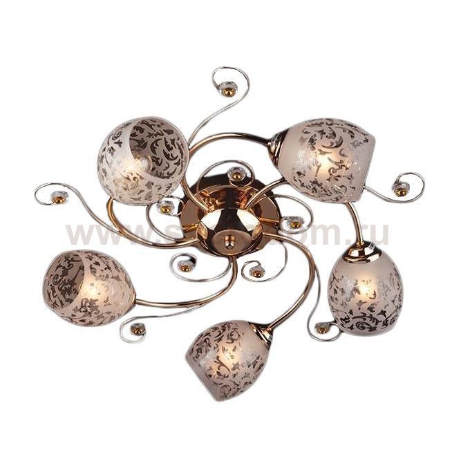 Люстра Eurosvet 9677/5 золото