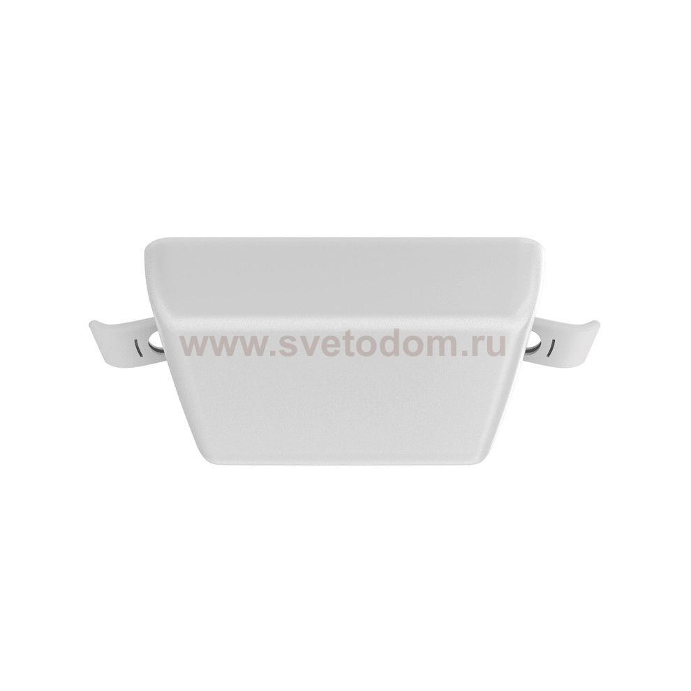 Встраиваемый светильник Gauss Frameless квадрат 9W, 4000K, (968511209)