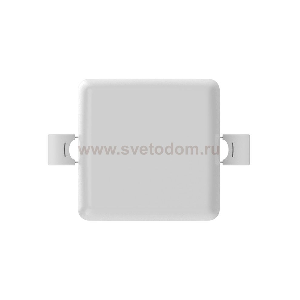Встраиваемый светильник Gauss Frameless квадрат 9W, 4000K, (968511209)