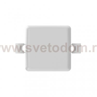 Встраиваемый светильник Gauss Frameless квадрат 9W, 4000K, (968511209)