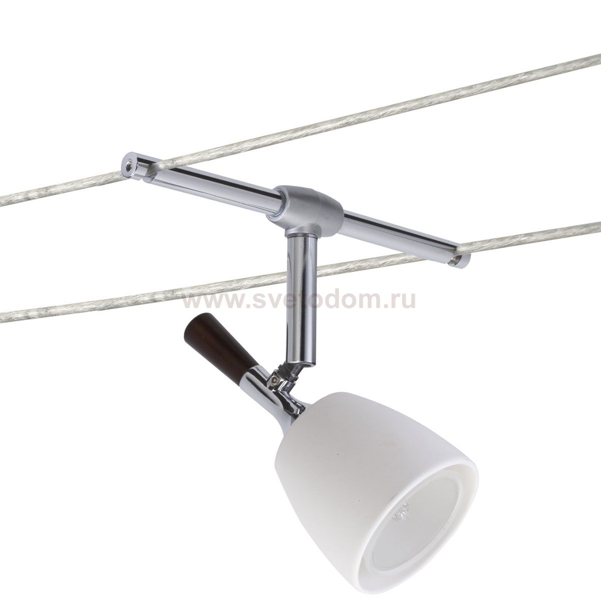 Paulmann 97610 светильник струнн. Light&Easy Mix  1x20W GU5,3 хром-алюм.   