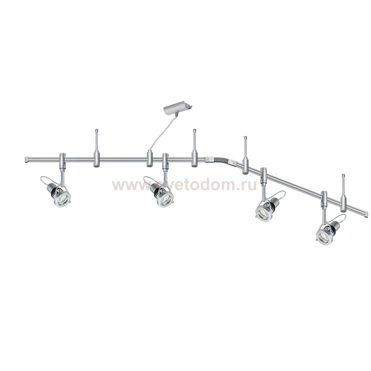 Paulmann 97620 светильник штанг.  Phantom  ESL 4x11W GU10 титан    