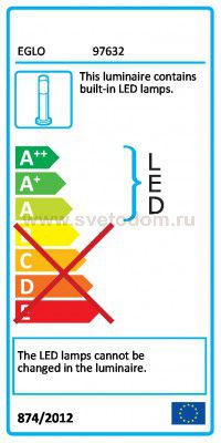 Уличный светодный светильник напольный Eglo 97632 MELZO