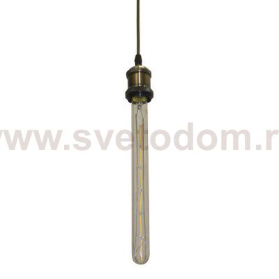 Подвесной светильник Никол золотой d10 h150 E27 1*8W (лампа в комплекте) Kink light 981102