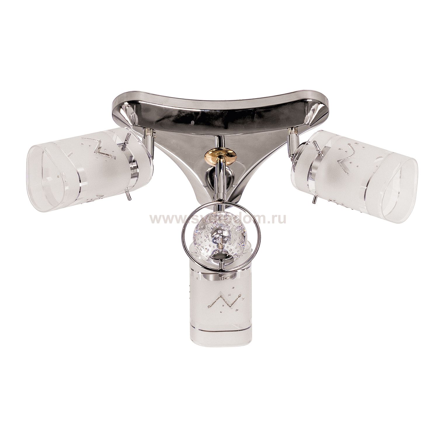 Спотовый светильник Экономсвет 9818GW/3CR WT