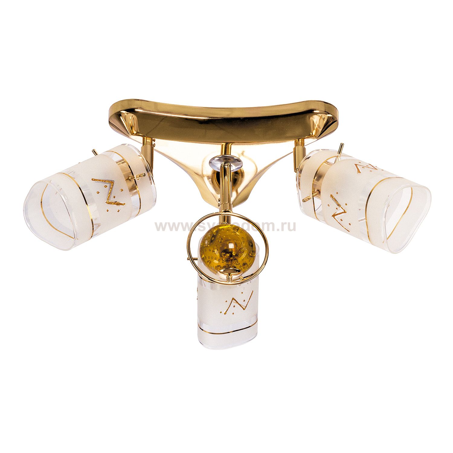 Спотовый светильник Экономсвет 9818GW/3FG WT