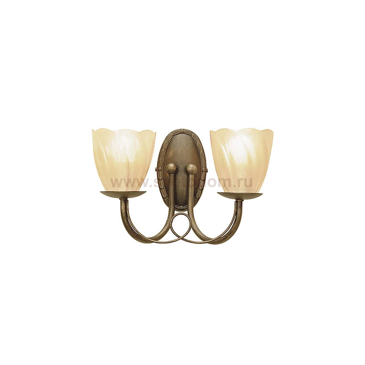 Бра Natural concept MN2 BLK/GOLD MINSTER