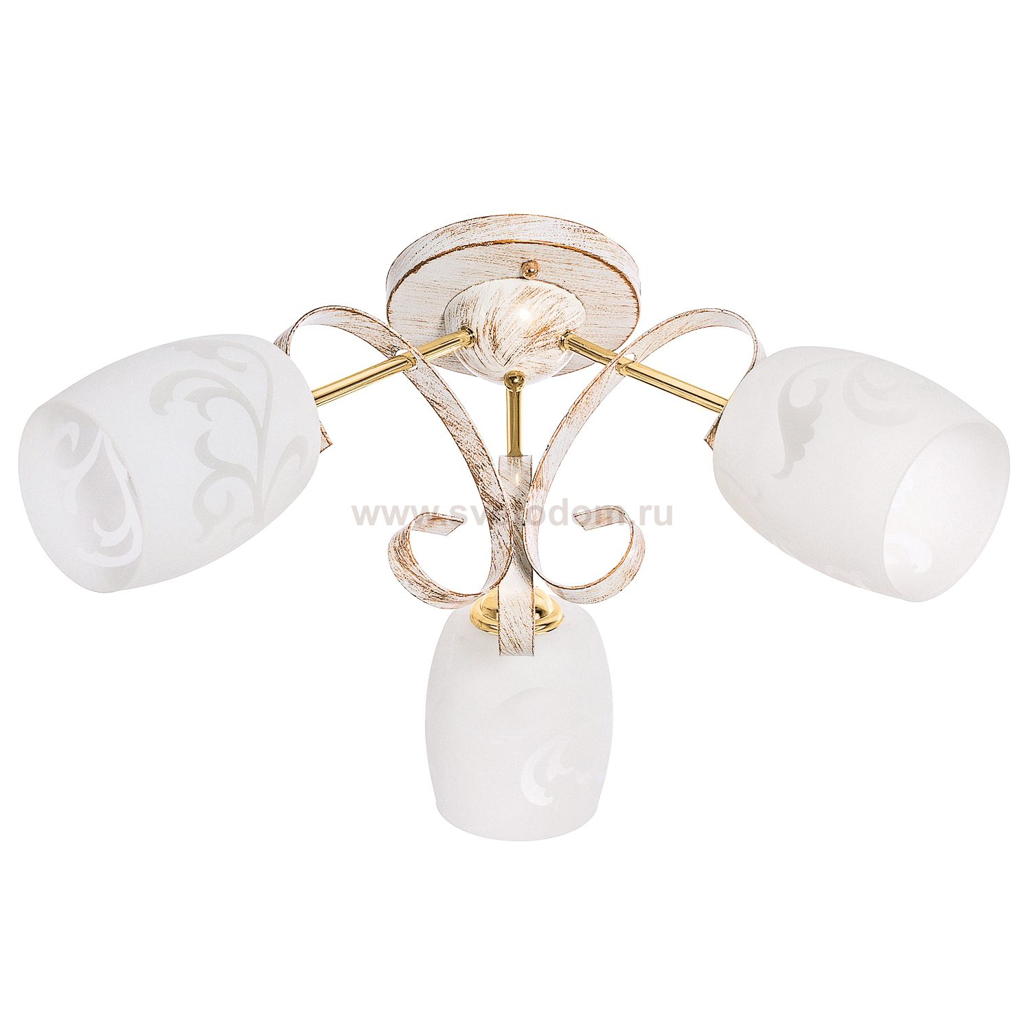 Потолочный светильник Экономсвет 99042/3DR WT