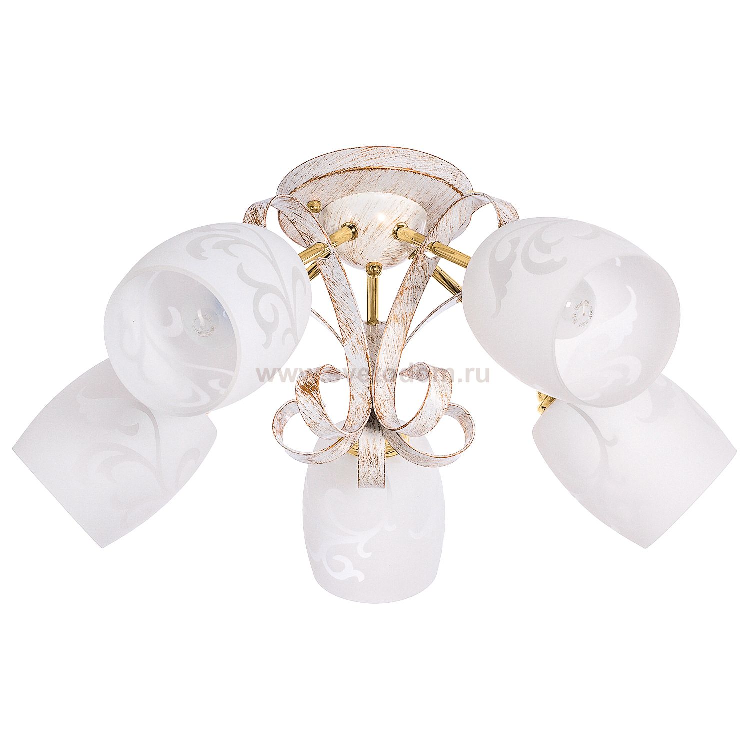 Люстра современная Экономсвет 99042/5DR WT