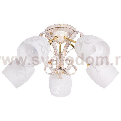 Люстра современная Экономсвет 99042/5DR WT
