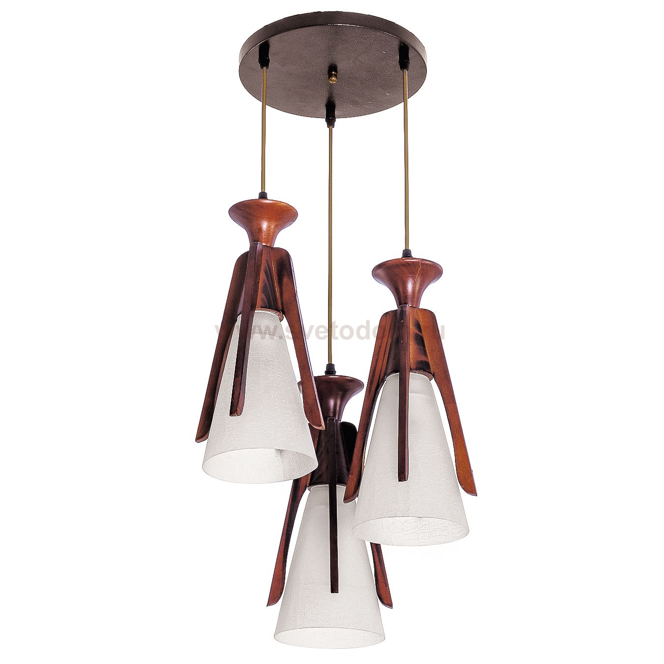 Светильник ЭкономСвет 9904/3BR WT