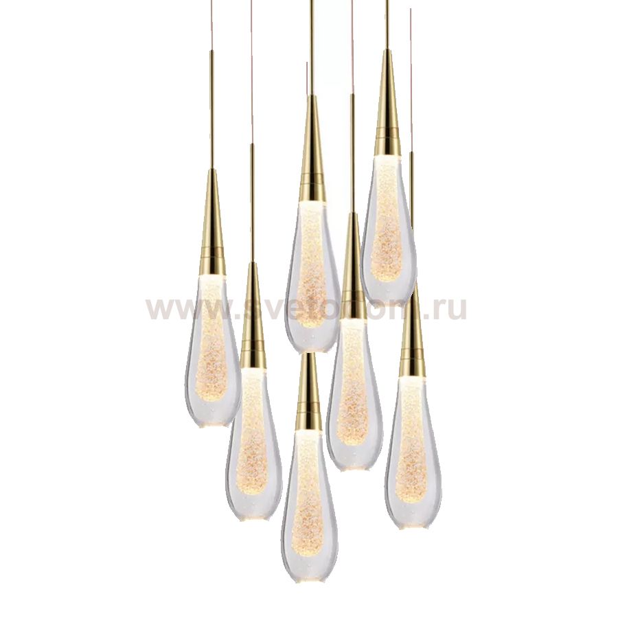 Подвесной светильник Delight 9905P/7 gold