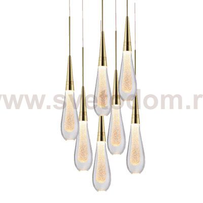Подвесной светильник Delight 9905P/7 gold