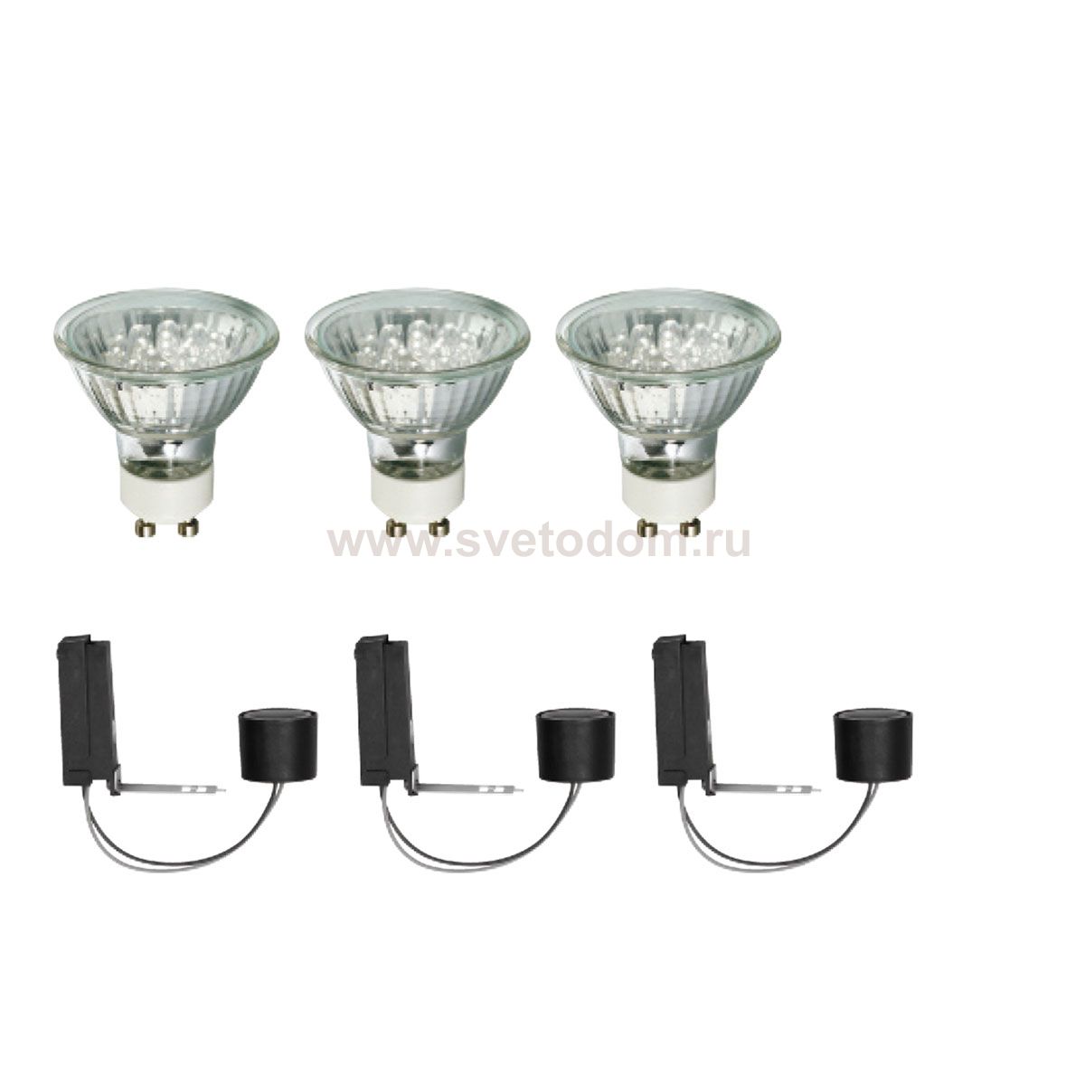 Paulmann 99755 2Easy EBL-Basis-Set LED 3x1W GU10 Ws