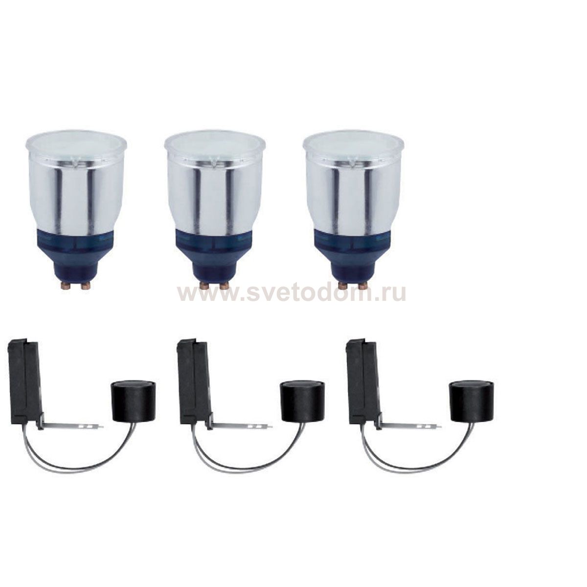 Paulmann 99756 2Easy EBL-Basis-Set ESL 3x11W GU10