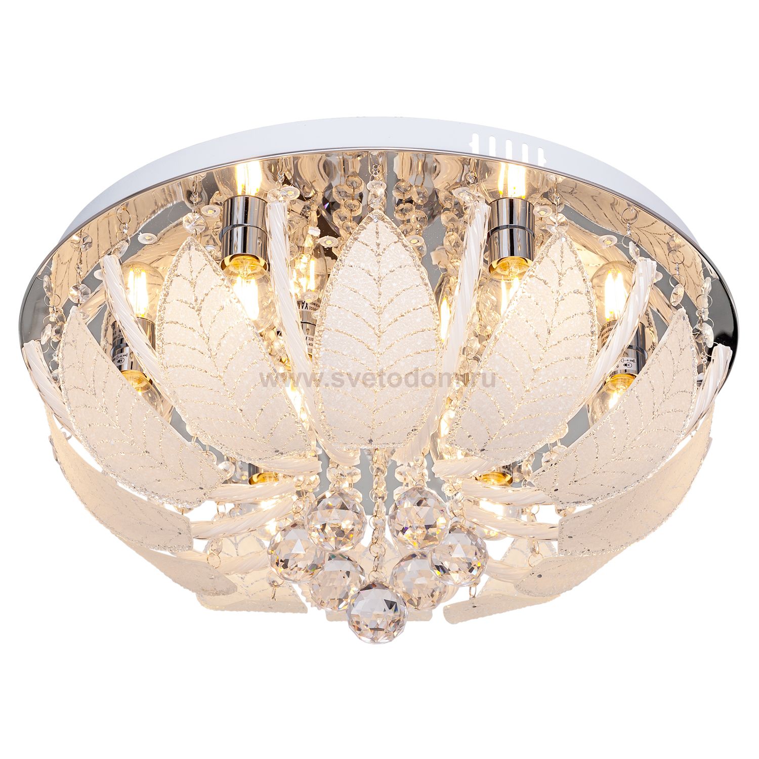 Потолочный светильник Экономсвет 9991/8CR RC WTLED