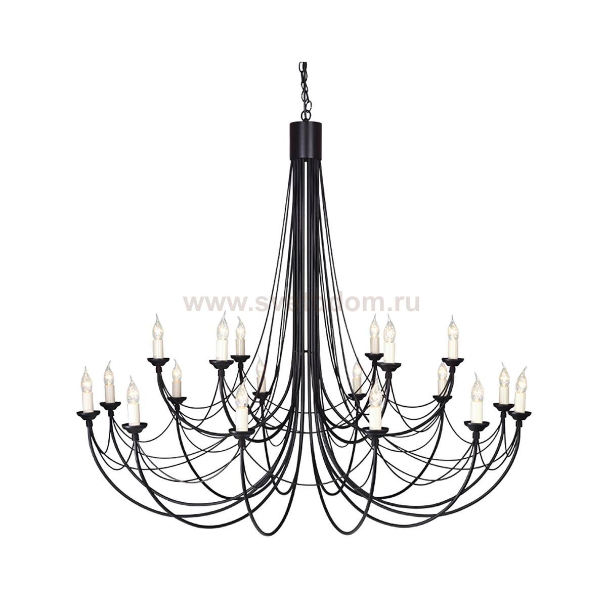 Люстра Natural concept CB18 BLACK CARISBROOKE