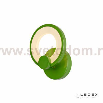 Настенный светильник iLedex Ring A001/1 Зеленый