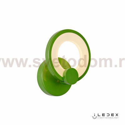 Настенный светильник iLedex Ring A001/1 Зеленый